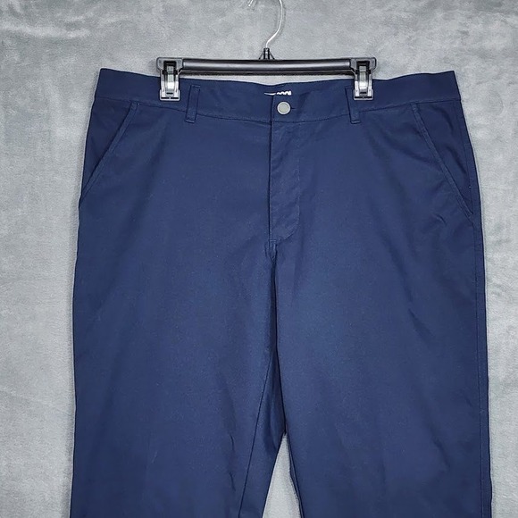 32 Degrees Cool Men's Navy Blue Stretch Performance Pants W38 L30 Golf Casual‎ - Picture 3 of 7